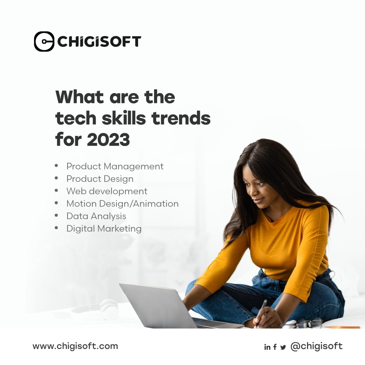 These tech skills are the most sort after by industries in 2023