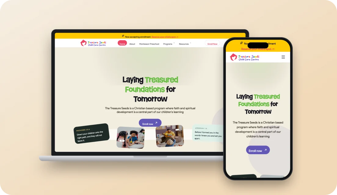 Treasure Seeds — A brand and website as nurturing as its care.