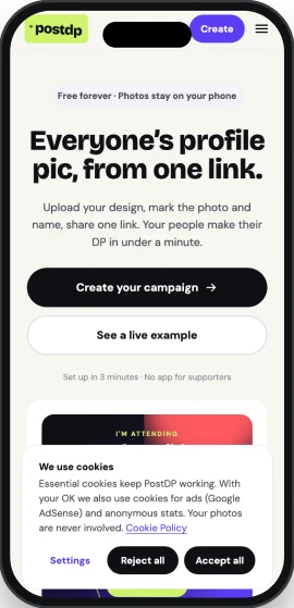 postdp.com on mobile